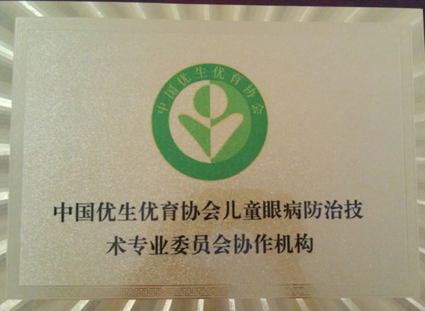 中國優(yōu)生優(yōu)育協(xié)會兒童眼病防治技術專業(yè)協(xié)作機構