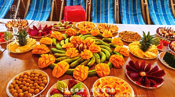 易視界精英集體實(shí)現(xiàn)水果自由日，享受水果的甜